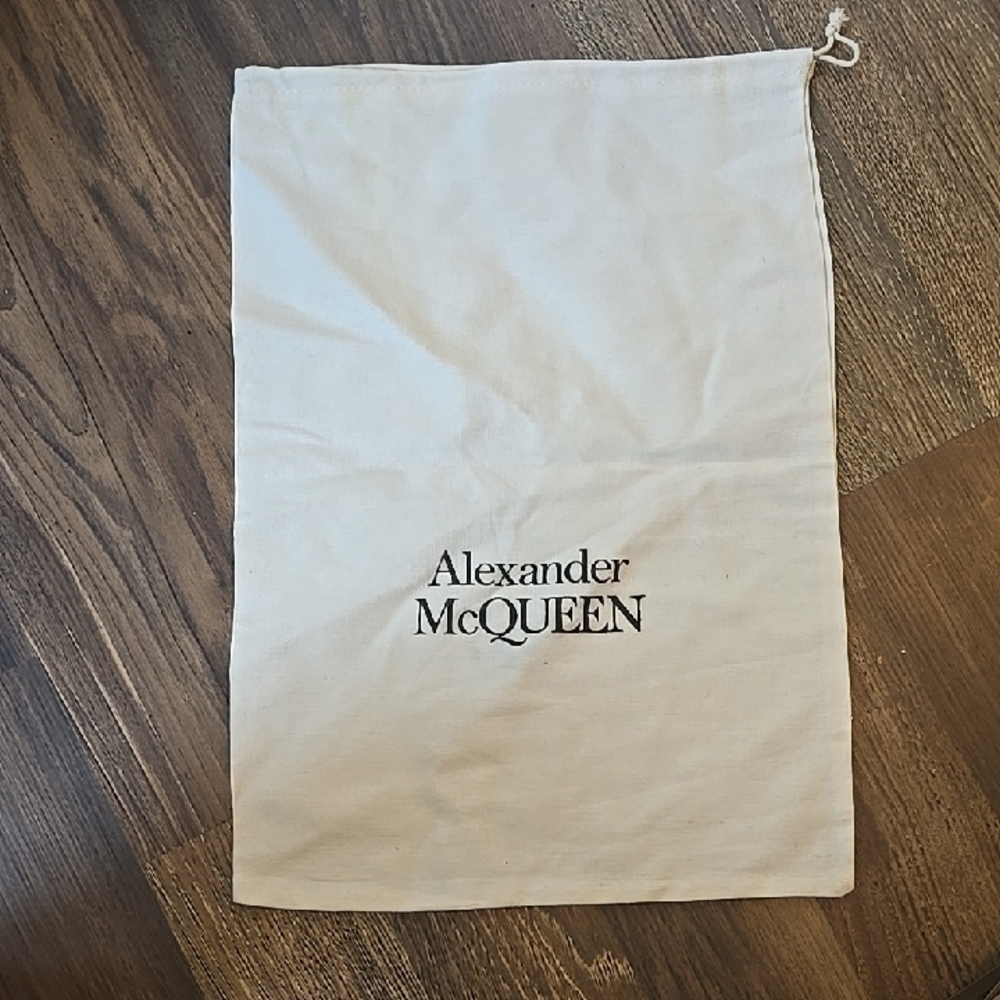 Alexander McQueen Beige Dust Bag